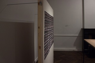 Lydia Debeer, installation at the exhibtion of 'The Empty Foxhole'